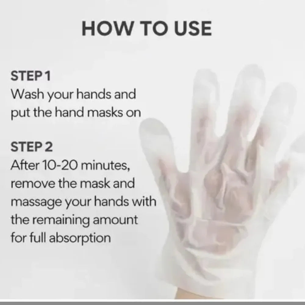 Hand skin mask
