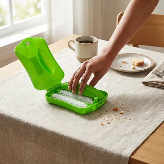 Handheld carpet debris roller - home improvement