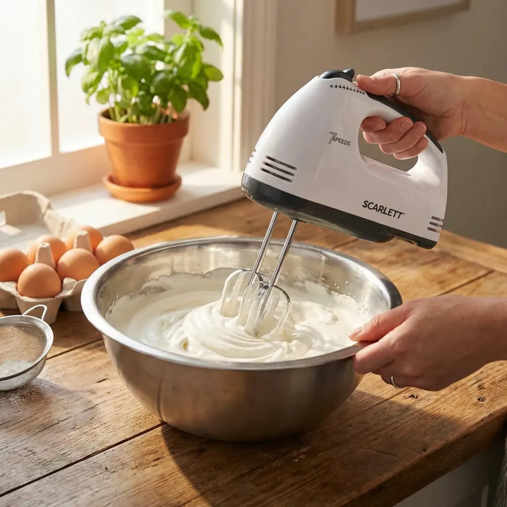 Handheld electric mixer set - home & kitchen