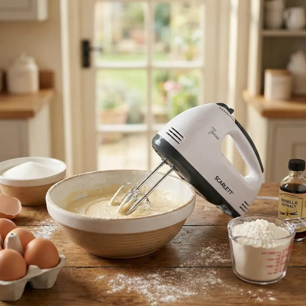 Handheld electric mixer set - home & kitchen