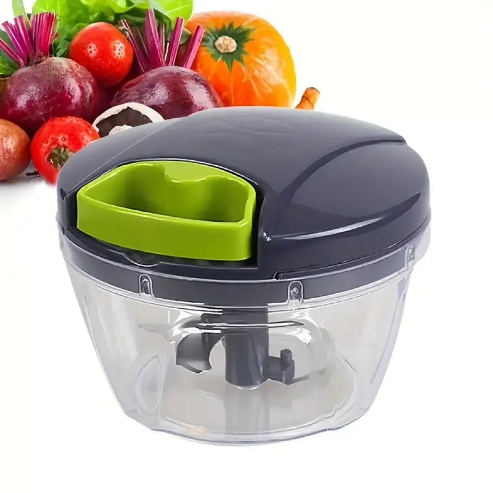 Handheld manual food chopper - home & kitchen