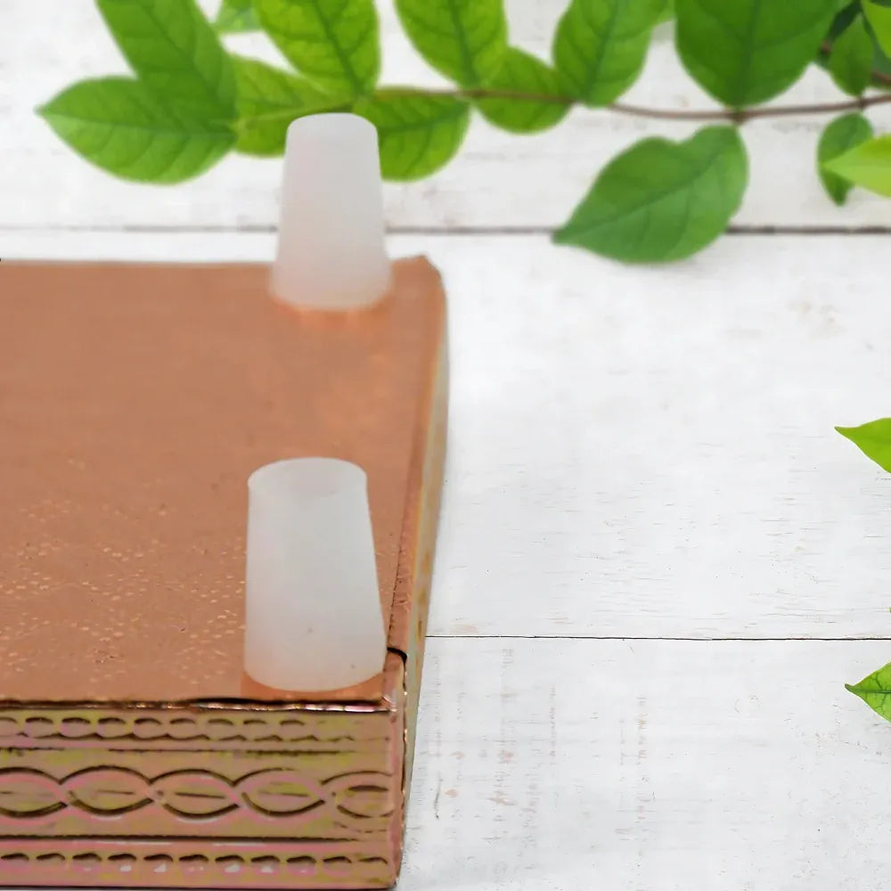 Handmade meenakari wooden chowki - home decor
