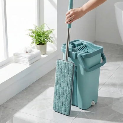 Hands-free spin mop - home improvement