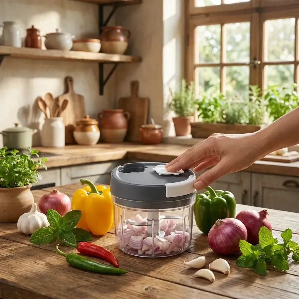 Handy chopper & slicer - home kitchen