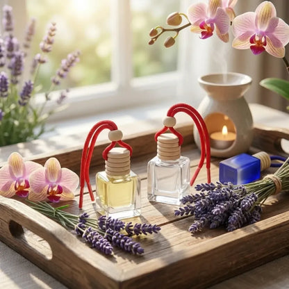Hanging car perfume pods diffuser scent (assorted perfume)