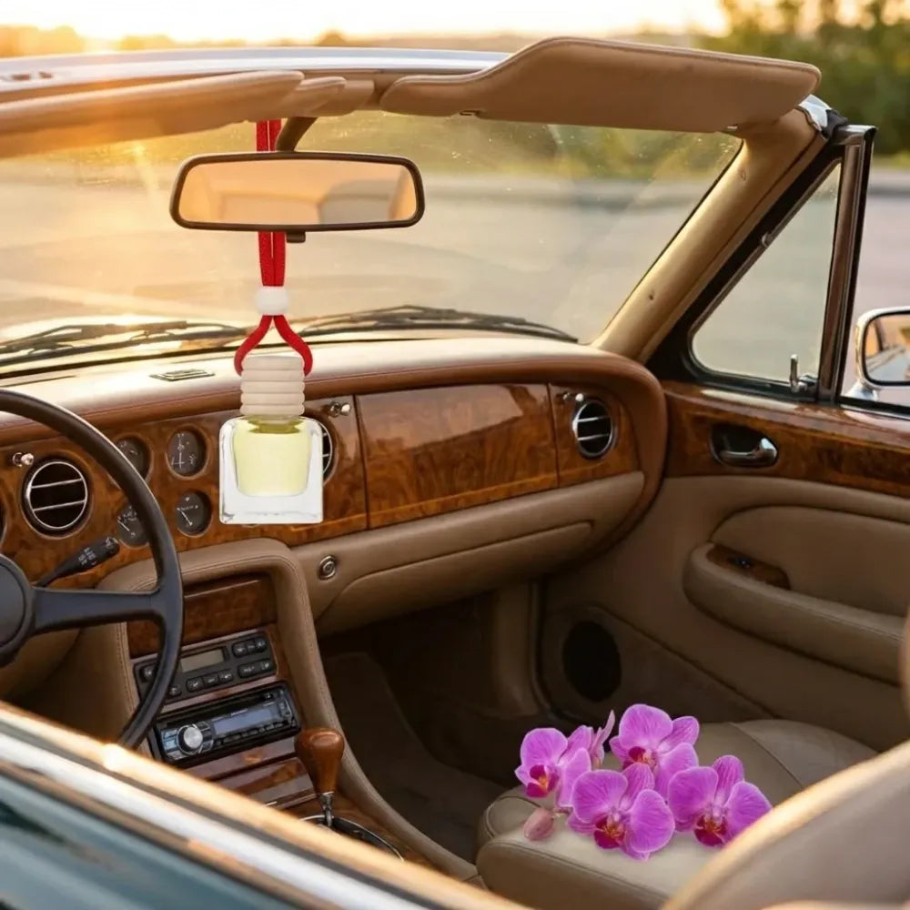 Hanging car perfume pods diffuser scent (pack of 1 assorted perfume)