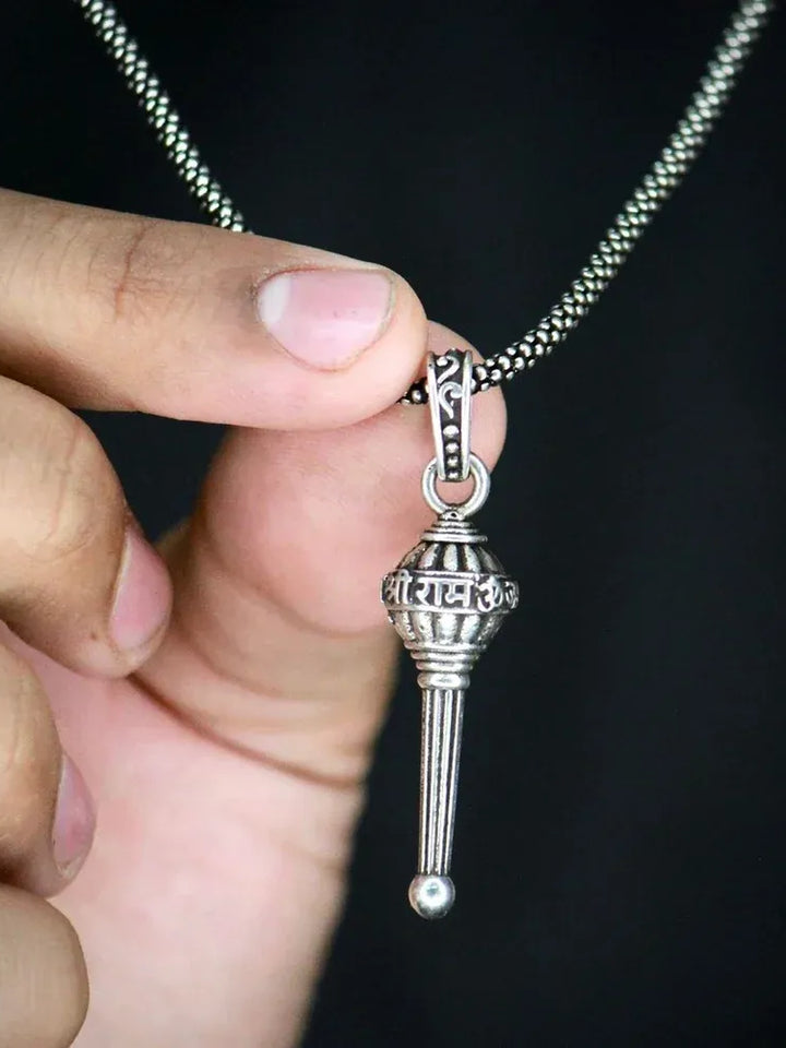 Hanuman Gada Pendant Necklace