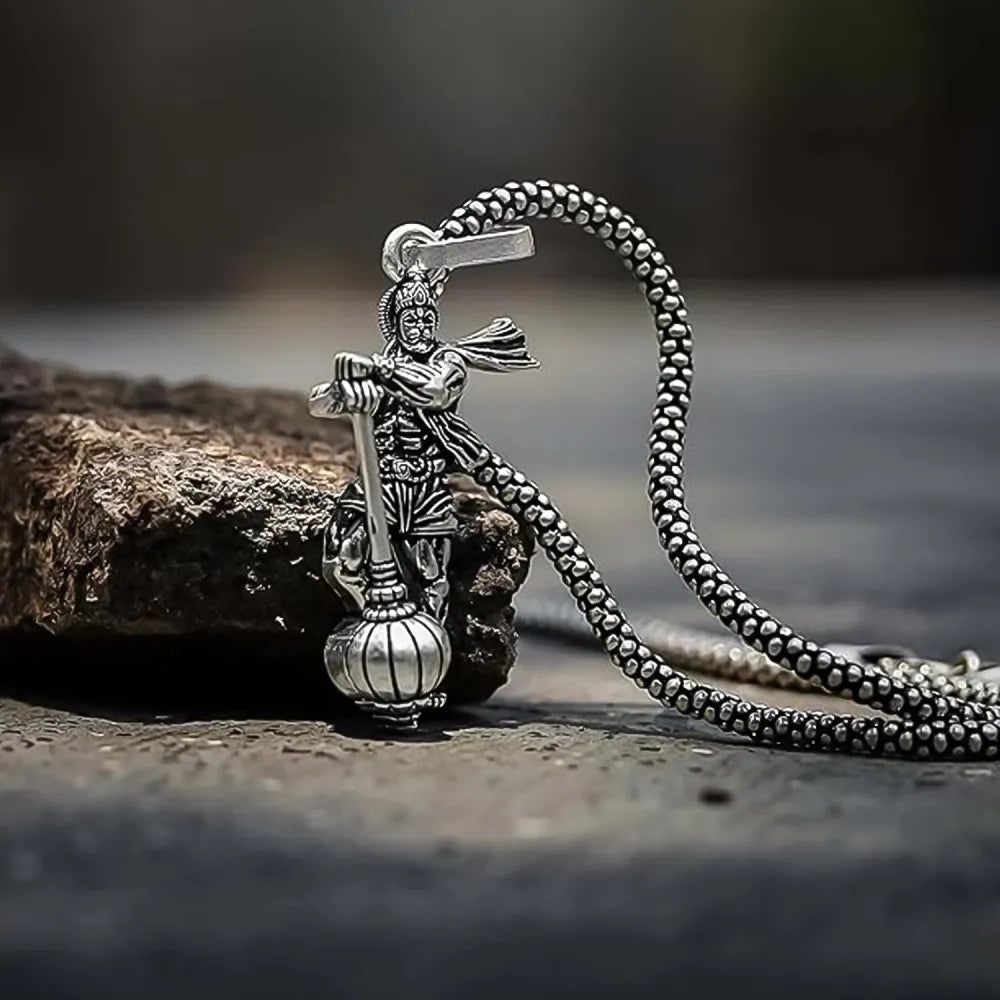 Hanuman ji gada pendant - stylish jewelry (1 pc) - bracelets