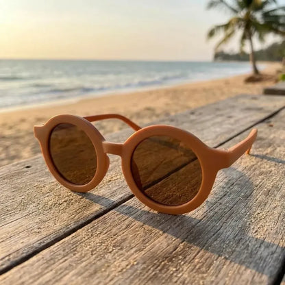 Haute sauce women brown lens round sunglasses (pack of 2)