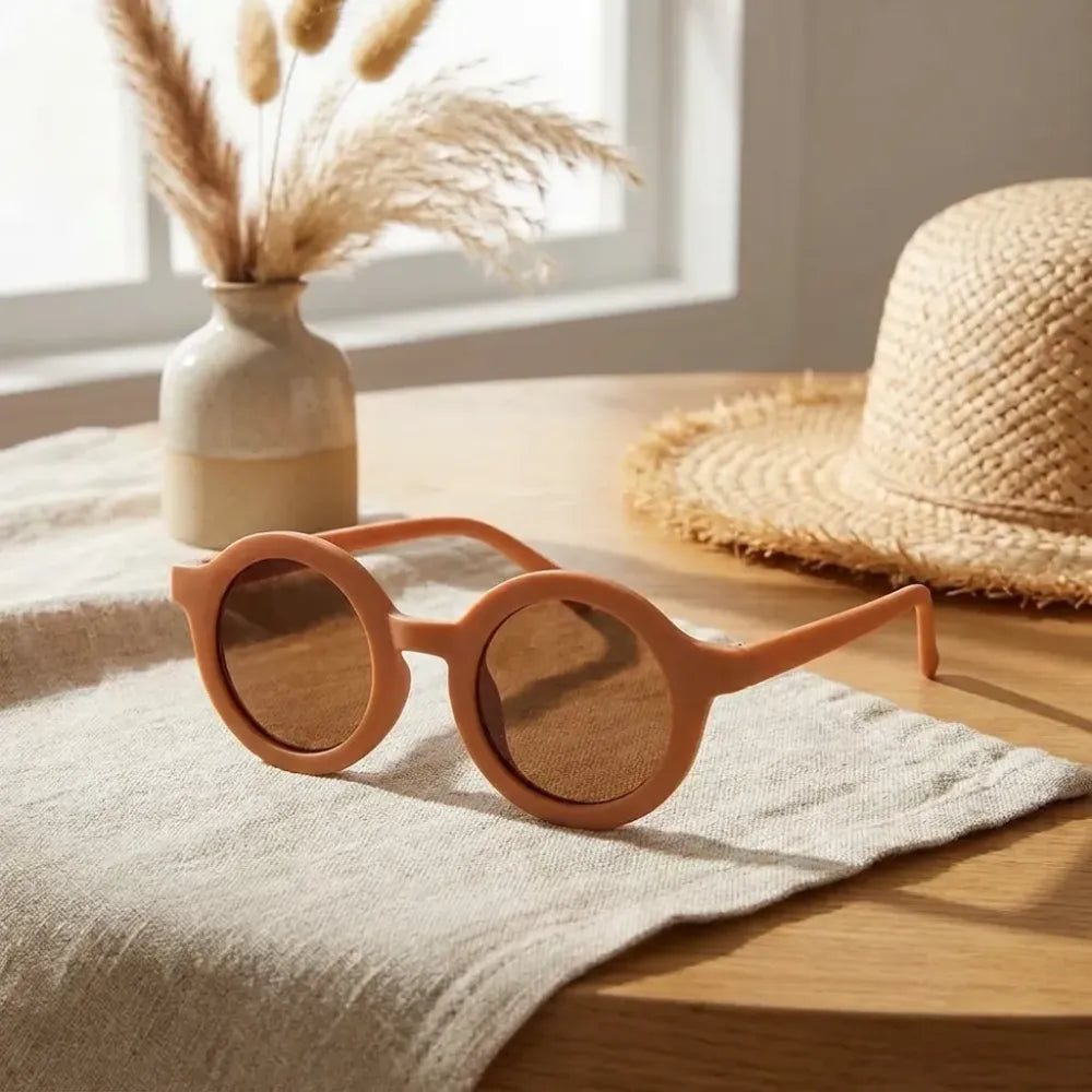 Haute sauce women brown lens round sunglasses (pack of 2)