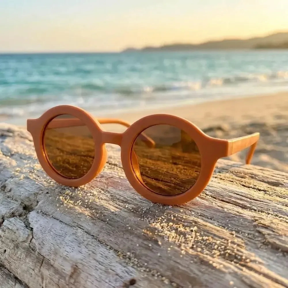 Haute sauce women brown lens round sunglasses (pack of 2)