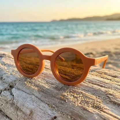 Haute sauce women brown lens round sunglasses (pack of 2)