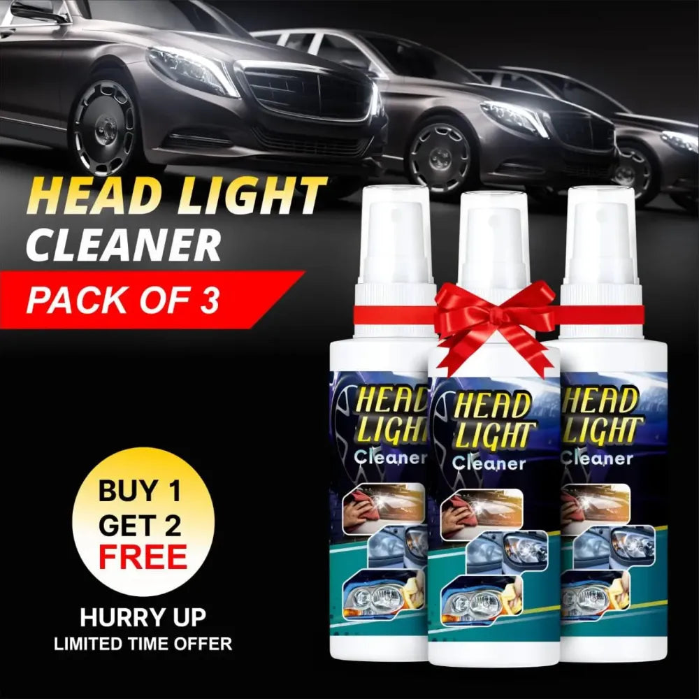 Headlight cleaning foam – pack of 2 or 3
