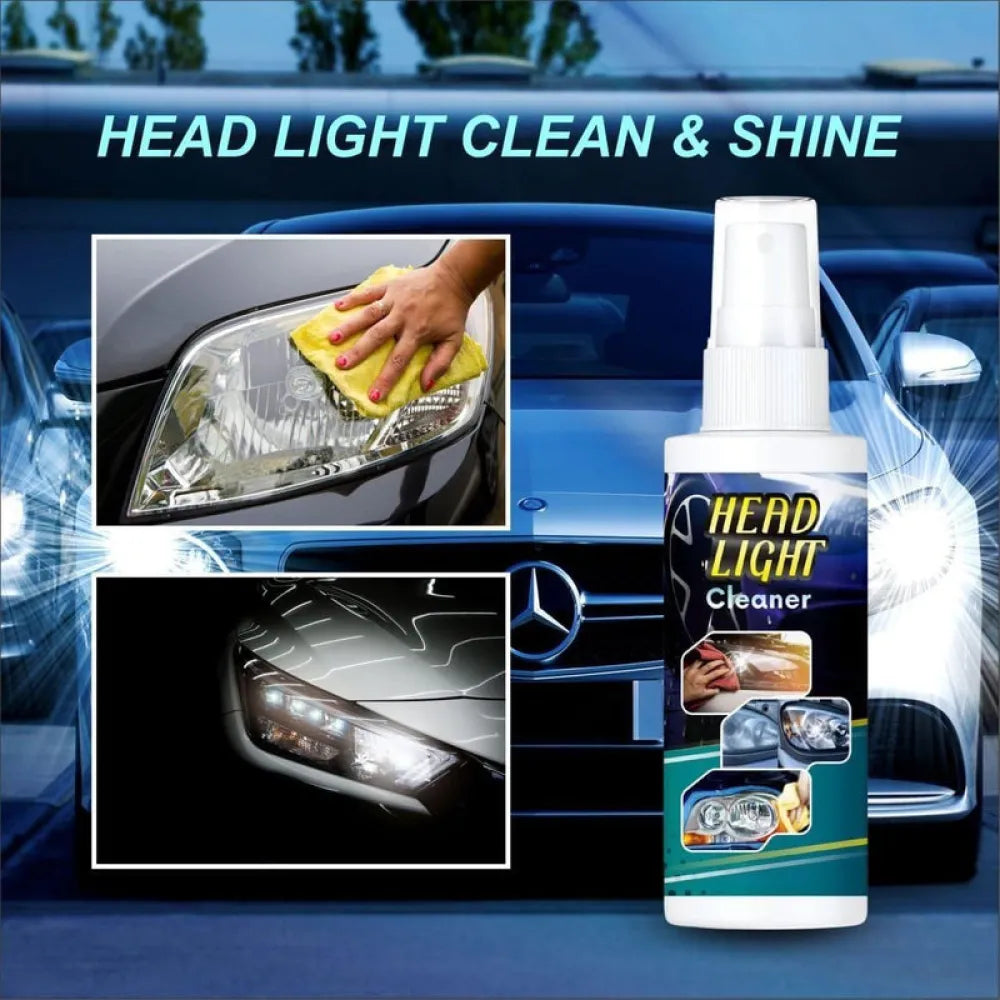 Headlight foam cleaner set