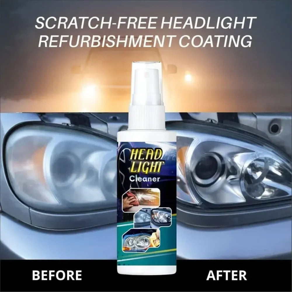 Headlight foam cleaner set