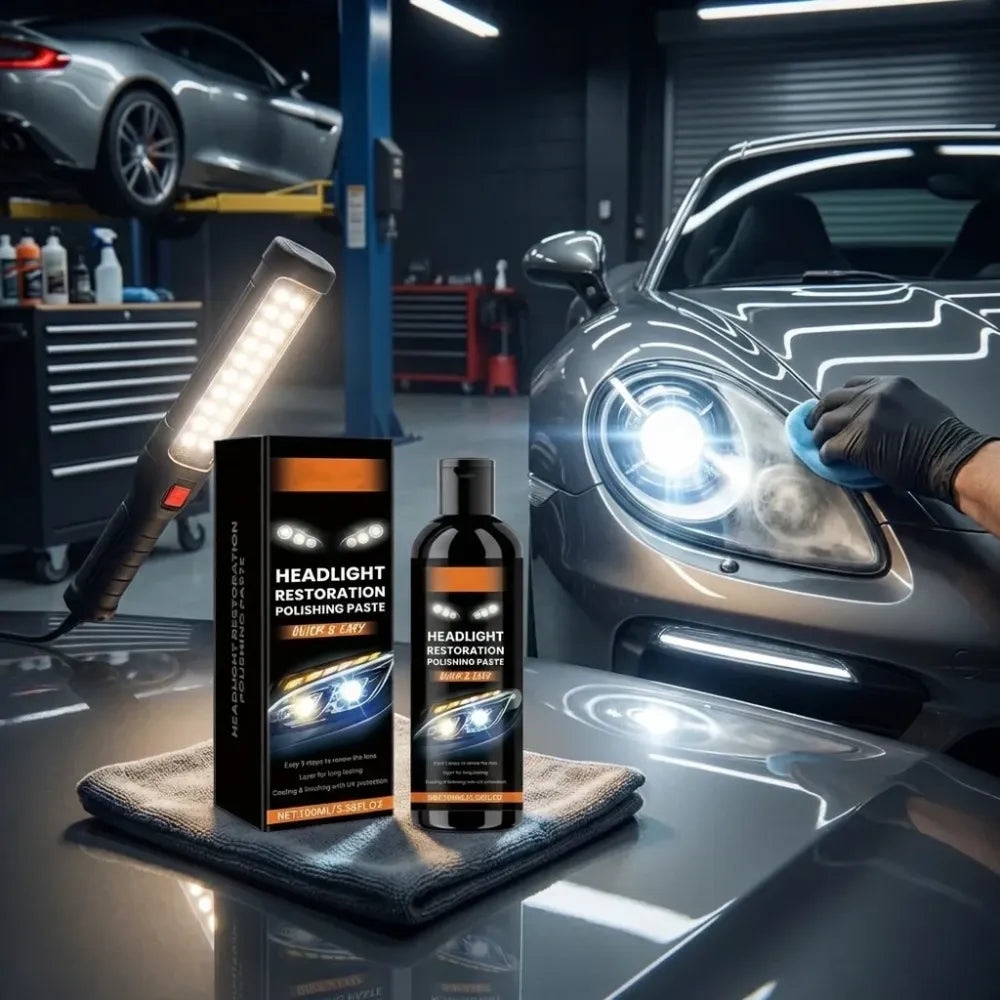 Headlight polishing paste – pack of 2