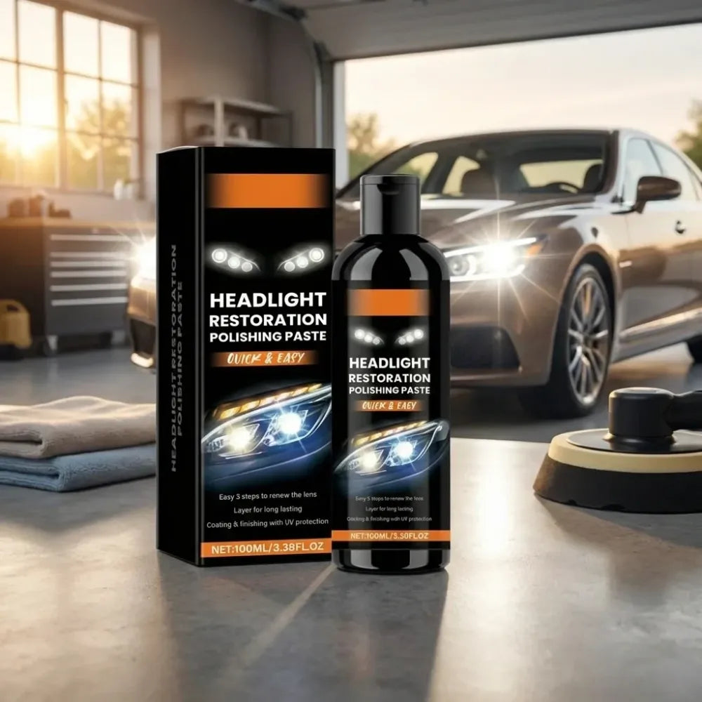 Headlight polishing paste – pack of 2