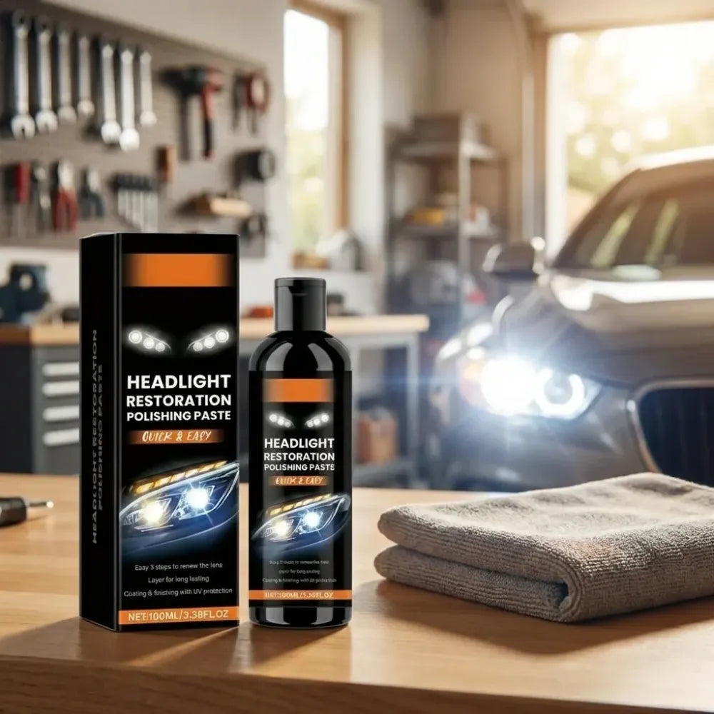 Headlight polishing paste – pack of 2