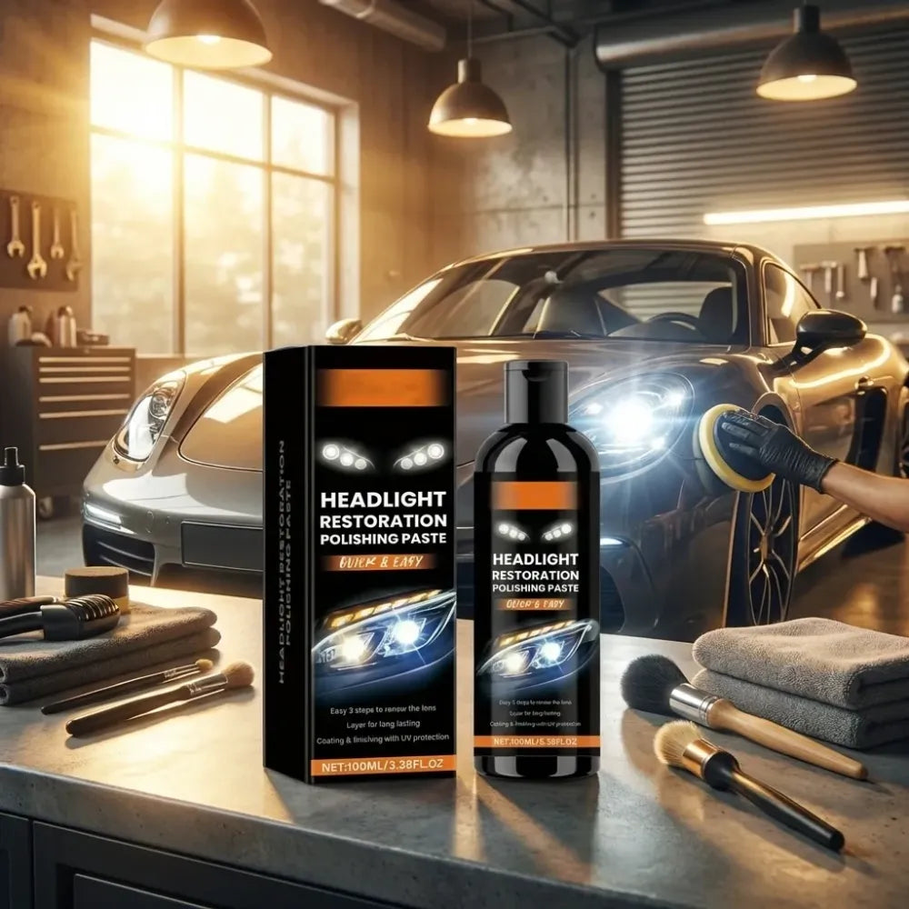 Headlight polishing paste – pack of 2