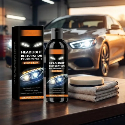 Headlight polishing paste – pack of 2