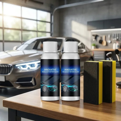 Headlight restoration fluid - car and bike accessories