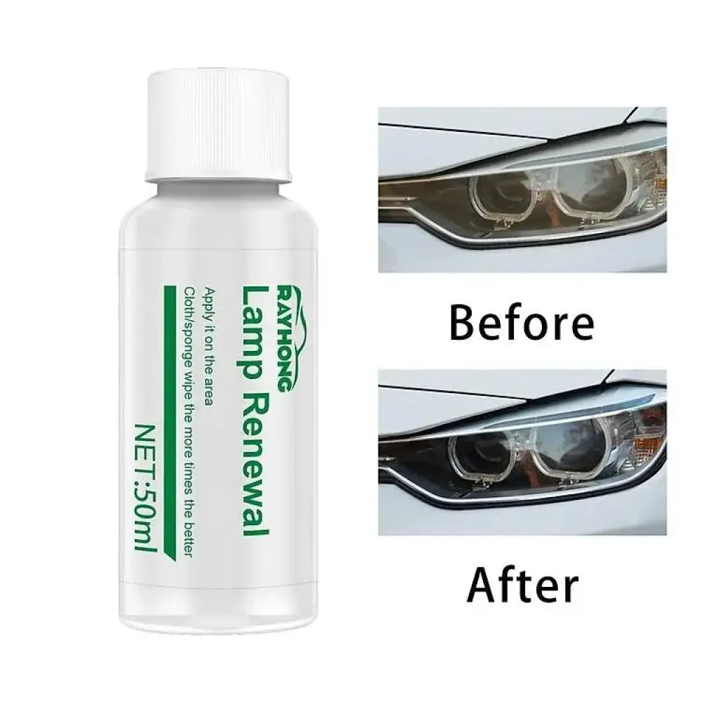 Headlight restoration liquid - car and bike accessories