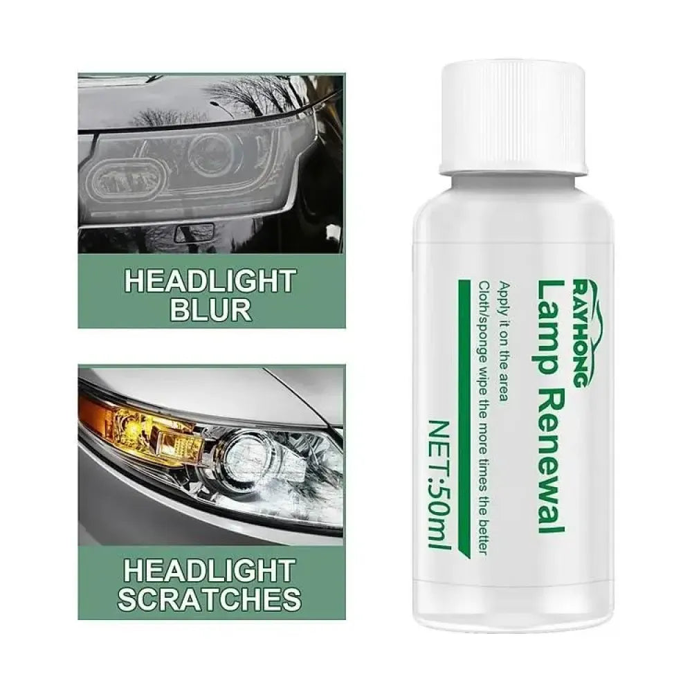 Headlight restoration liquid - car and bike accessories