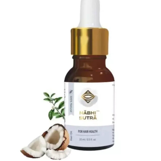 Healthy hair care belly button oil