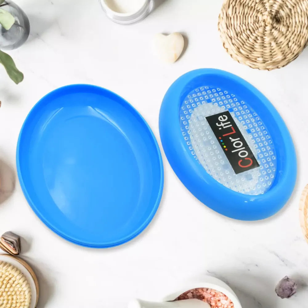 Heart/oval soap dish