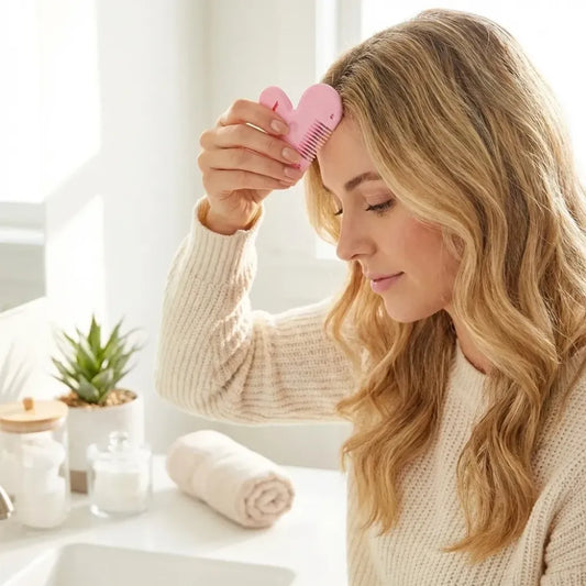 Heart shape hair cutting scissors - health care