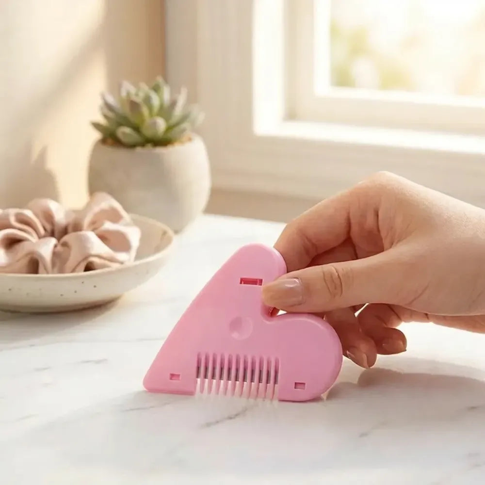 Heart shape hair cutting scissors - health care
