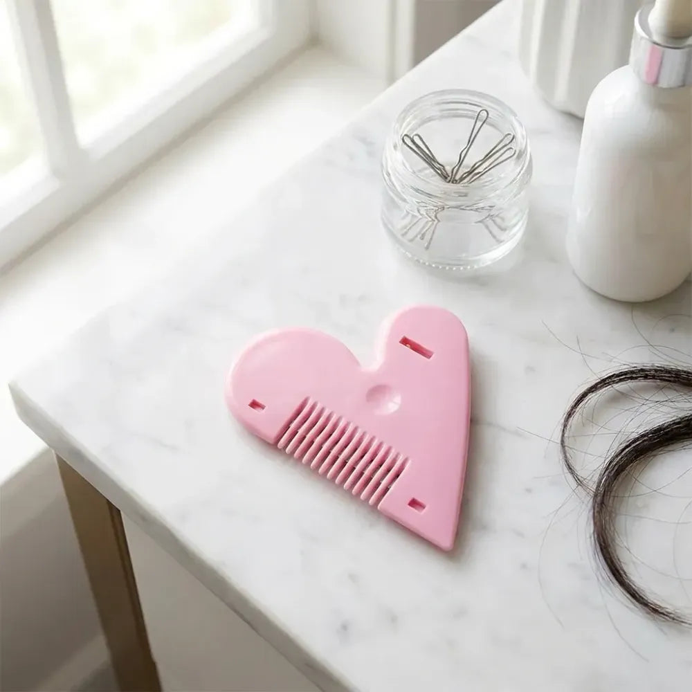 Heart shape hair cutting scissors - health care