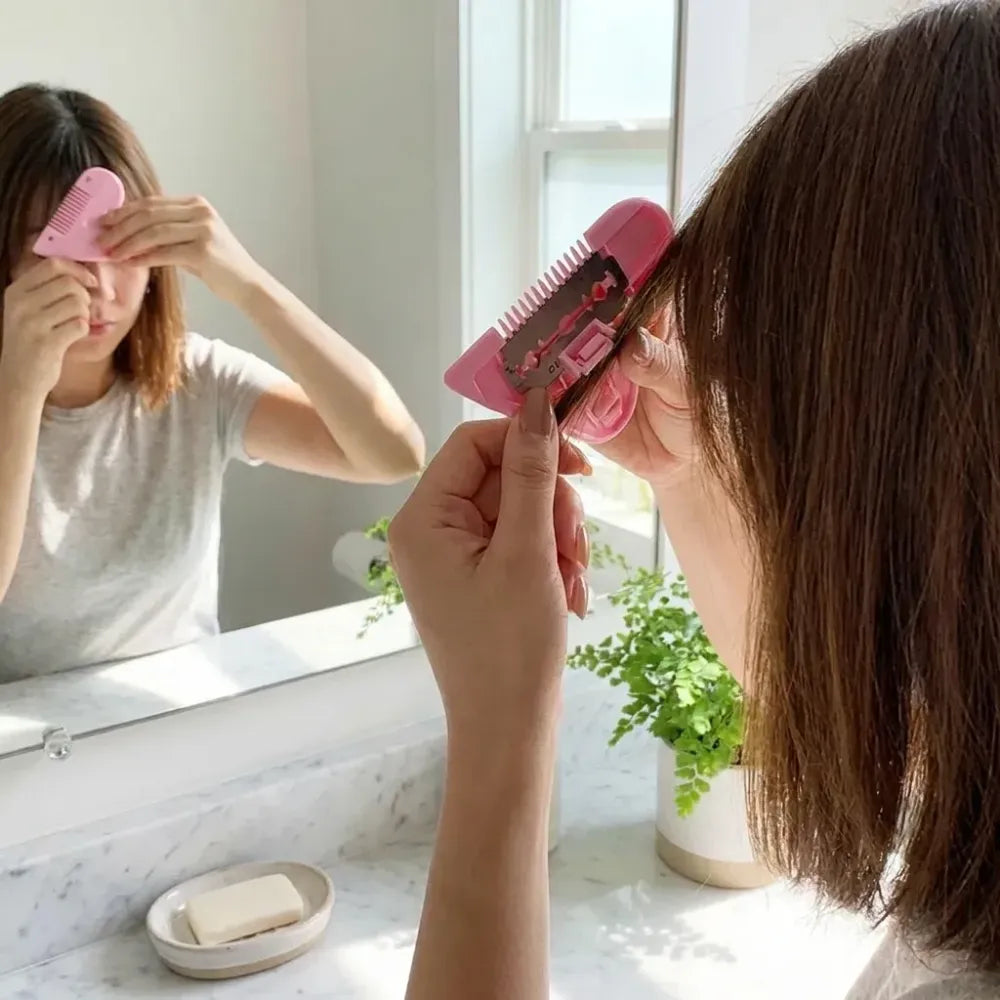 Heart shape hair cutting scissors - health care