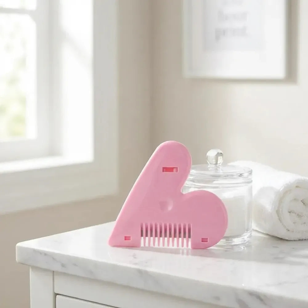Heart shape hair cutting scissors - health care