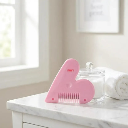 Heart shape hair cutting scissors - health care