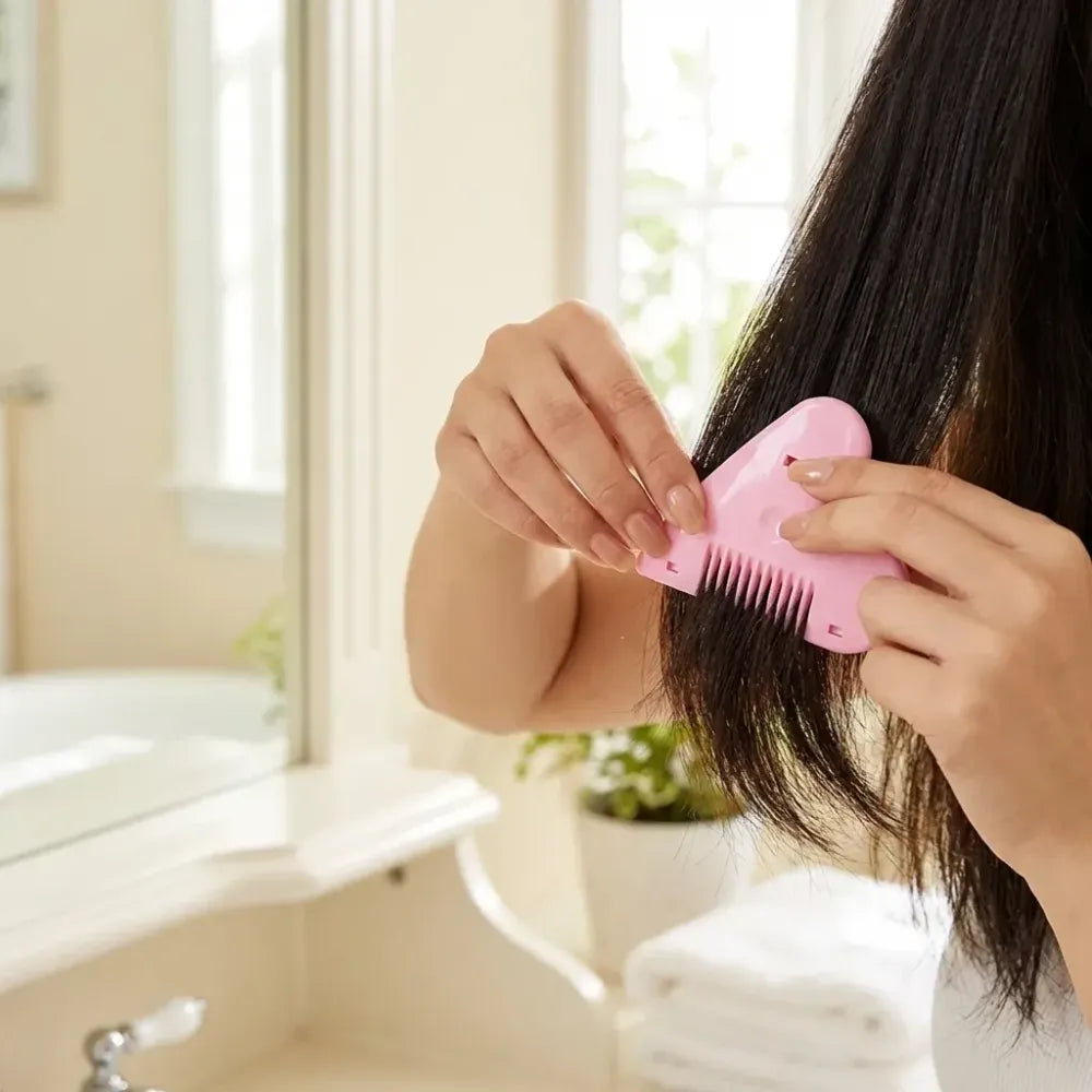 Heart shape hair cutting scissors - health care