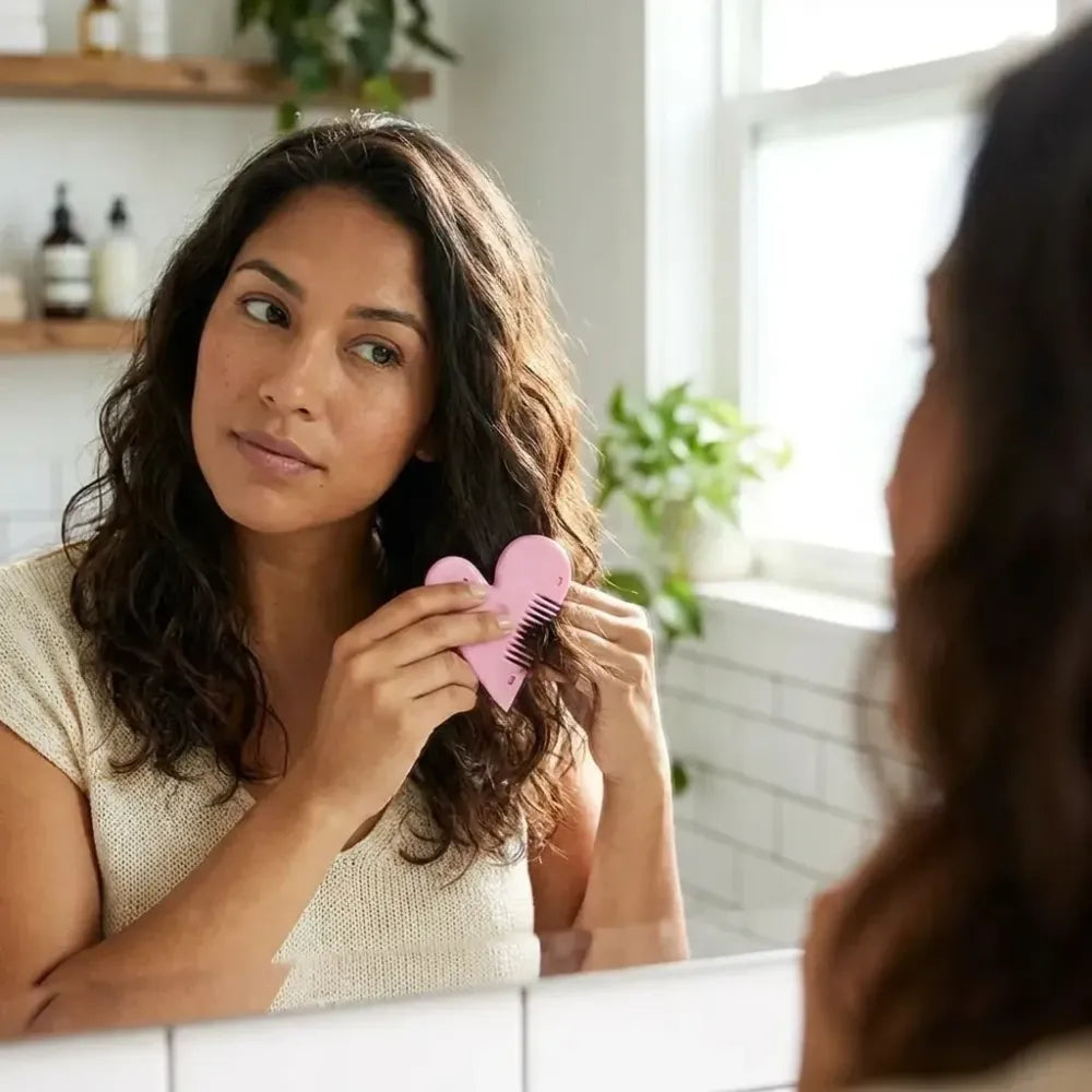 Heart shape hair cutting scissors - health care