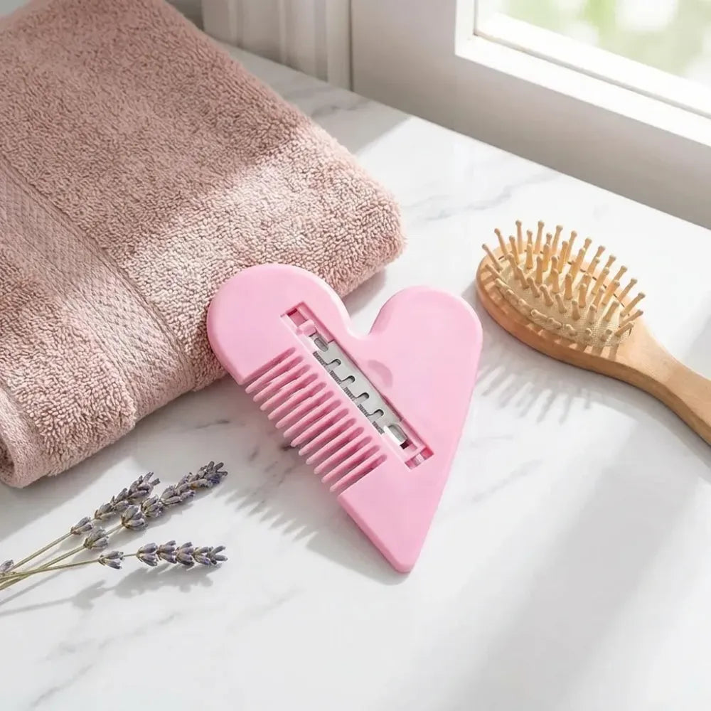 Heart shape hair cutting scissors - health care