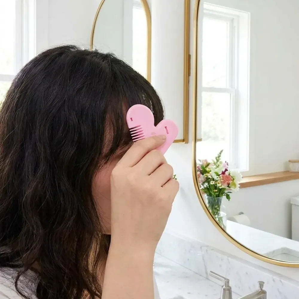 Heart shape hair cutting scissors - health care