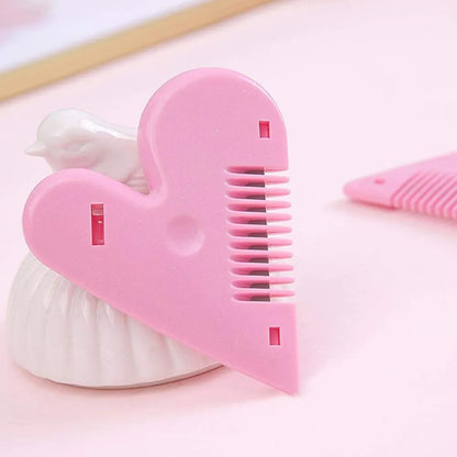 Heart shape hair cutting scissors - health care