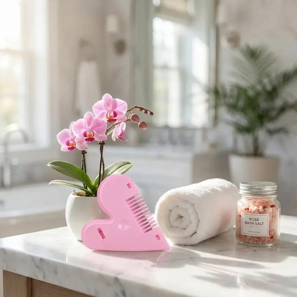 Heart shape hair cutting scissors - health care