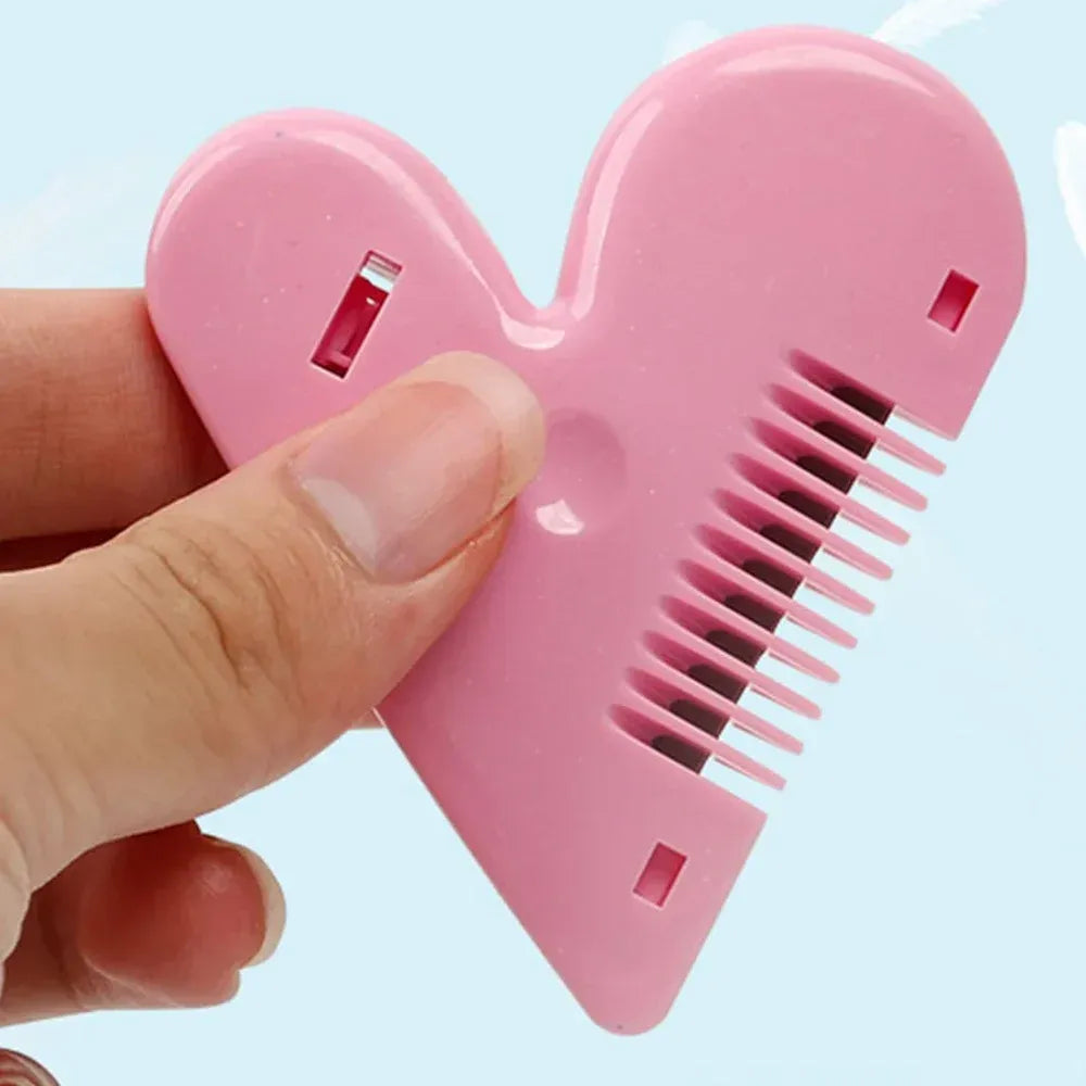 Heart shape hair scissors - health care