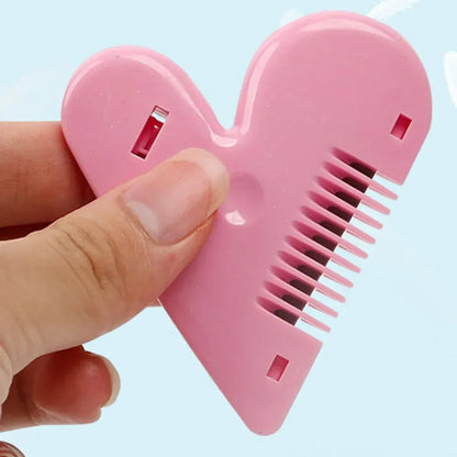 Heart shape hair scissors - health care