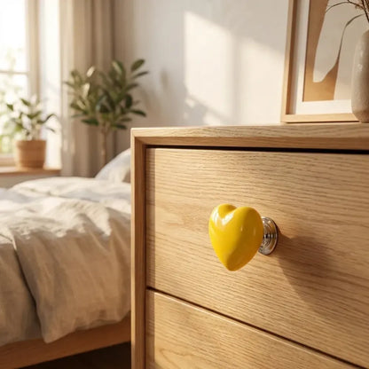 Heart-shaped cabinet knob pull - home improvement