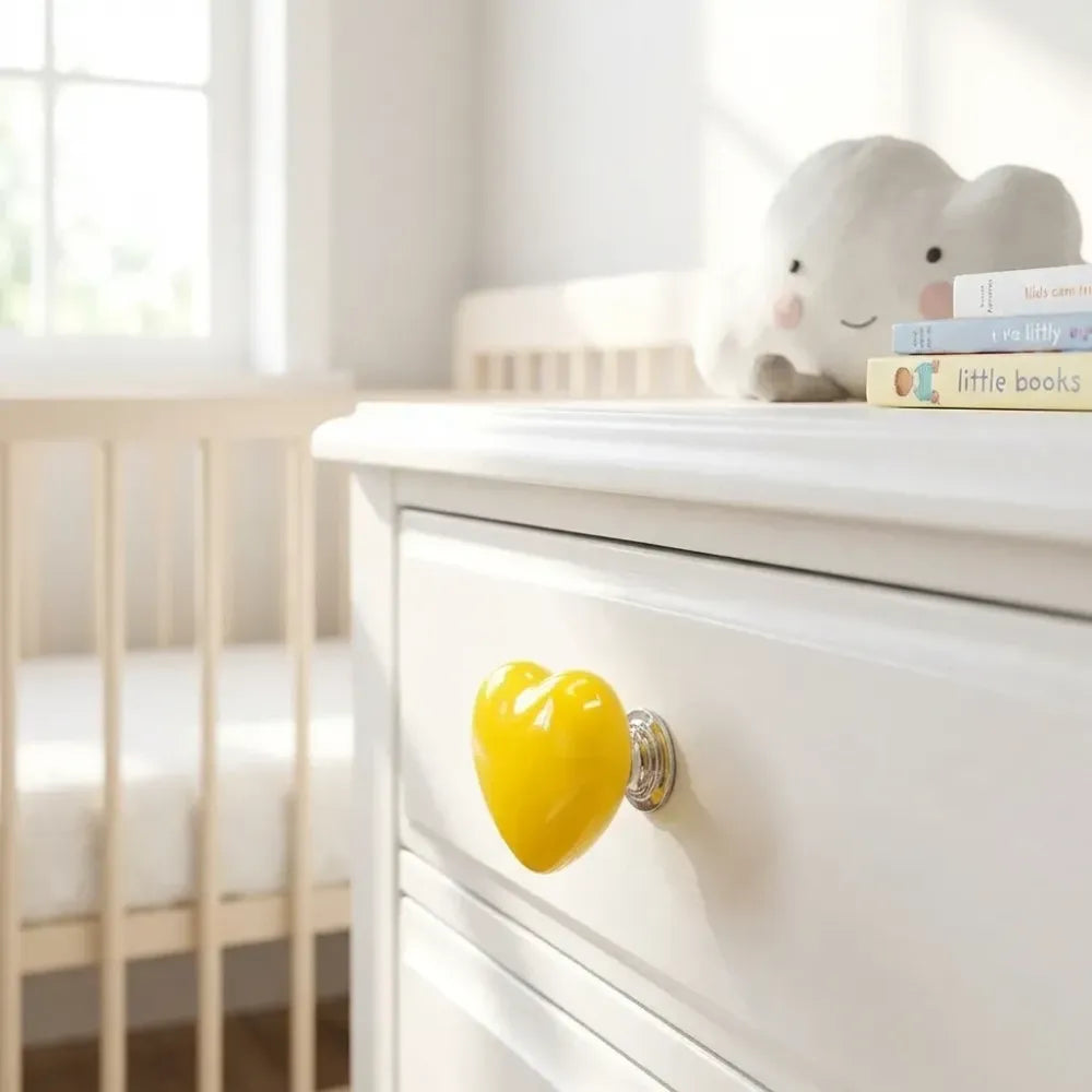 Heart-shaped cabinet knob pull - home improvement