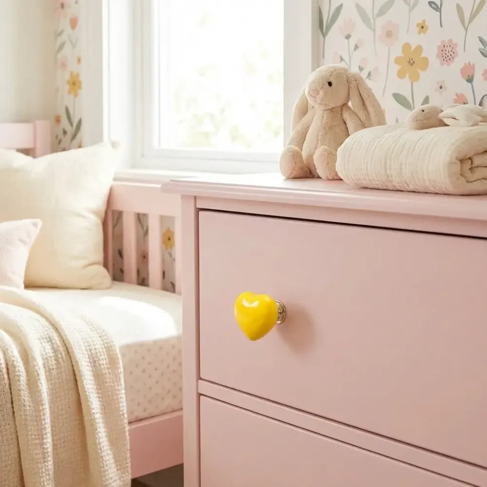 Heart-shaped cabinet knob pull - home improvement