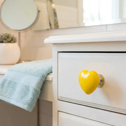 Heart-shaped cabinet knob pull - home improvement