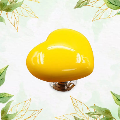 Heart-shaped cabinet knob pull - home improvement