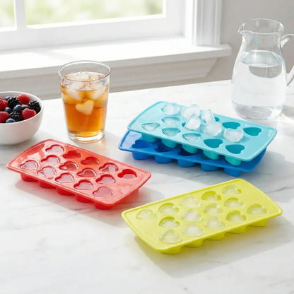 Heart-shaped ice cube tray - home & kitchen