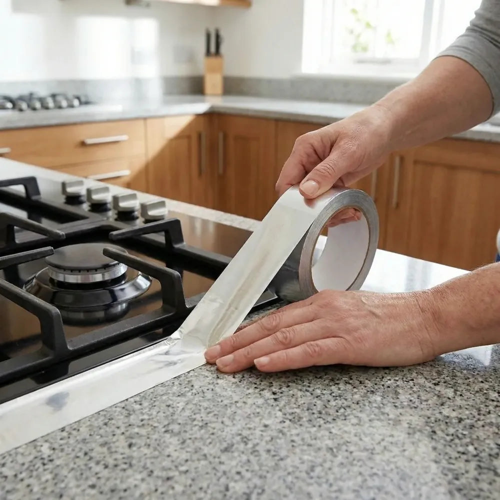 Heat-resistant aluminum foil tape